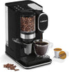 Cuisinart Single-Serve Coffee Maker + Grinder, Black