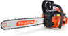 62cc Gas Chainsaw - 20" Bar, Powerful & Safe