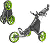 CaddyLite EZ V8 Golf Push Cart - Foldable, Lightweight 3-Wheel