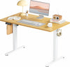 SMUG Electric Standing Desk: Sit-Stand, 40x24 Inch, White