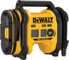 DEWALT Portable 20V MAX Tire Inflator & Air Compressor