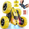 RC Stunt Car 4WD 360° Flips LED Lights USB-C