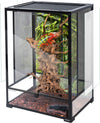 REPTI ZOO 24x18x36" Tall Glass Reptile Terrarium