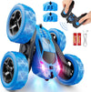 RC Stunt Car 4WD 360° Flips LED Lights USB-C